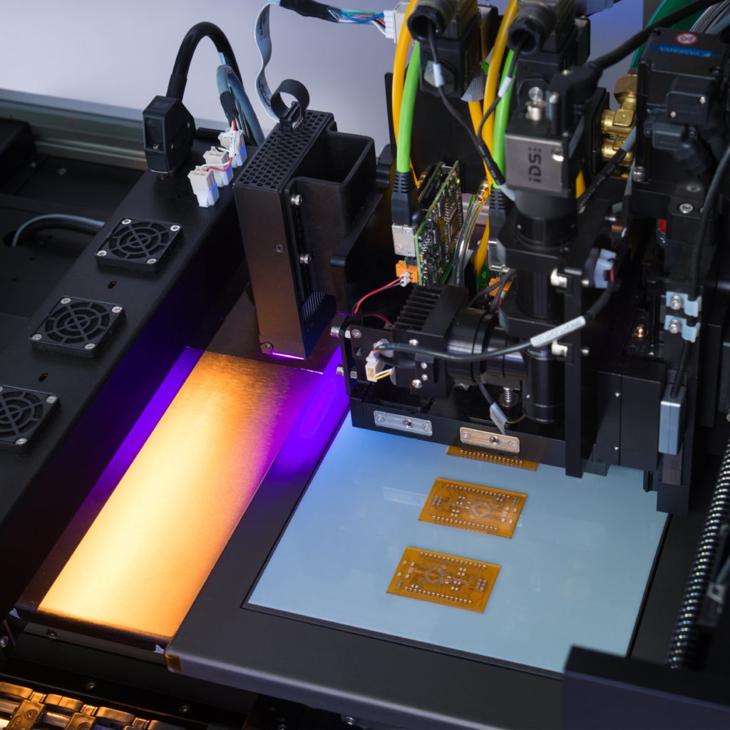 Nano Dimension Dragonfly Printing a PCB Example