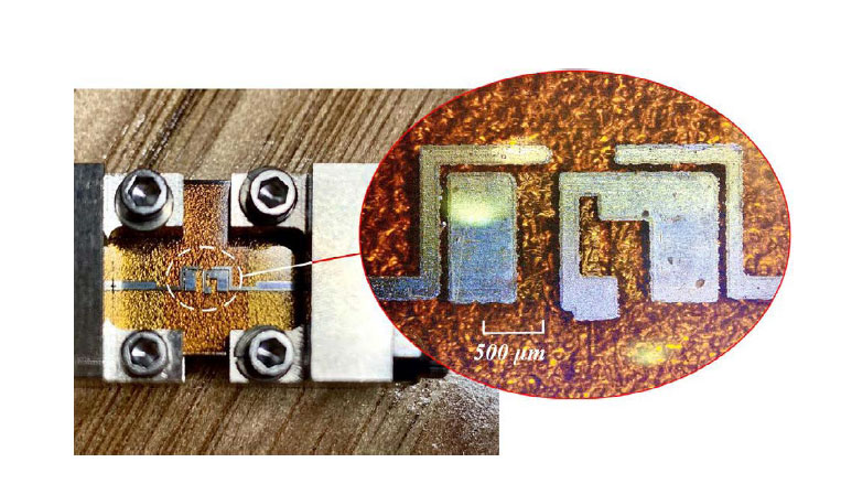 UTS 3D printed RF antenna with DragonFly