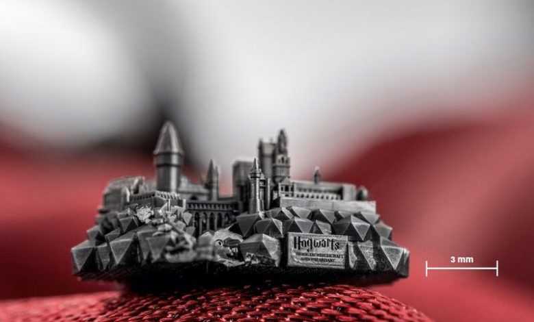 Fabrica Micro 3D Printing Hogwarts Example