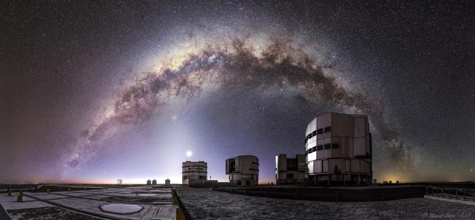 Very Large Telescope: Photo Credit: Miguel Claro/ESO